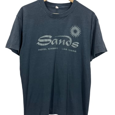 Vintage 80's Las Vegas Sands Casino Super Soft Thin T-Shirt Fits Medium