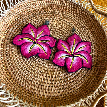 BPR Floral Hibiscus Earrings