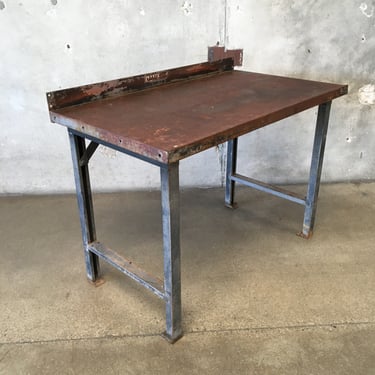 Industrial Work Table - Sealed Top