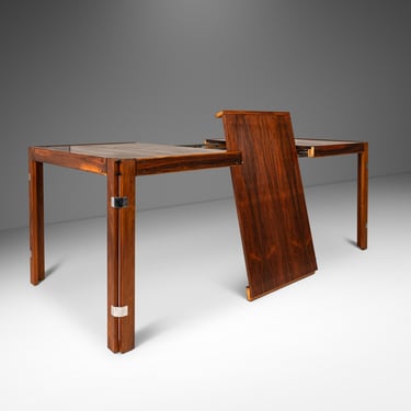 Mid-Century Modern Expansion Dining Table in Rosewood in the Manner of Percival Lafer, Canada, c. 1970's 