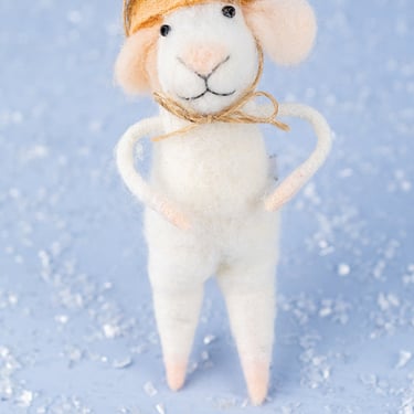 Mushroom Cap Milo Mouse Ornament