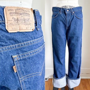 Vintage Levis Orange Tag Jeans / tagged 32"/32" // 30"-31" waist 