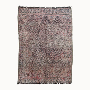 Vintage Moroccan Beni Mguild Rug | 7' x 9’7”