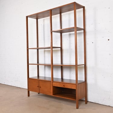 Paul McCobb Planner Group Mid-Century Modern Birch Room Divider or Wall Unit, 1950s