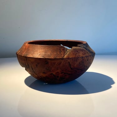 Hand made live edge wood bowl 