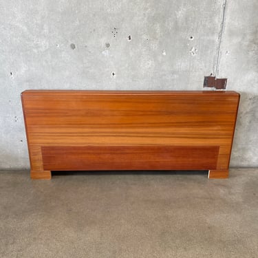 King Size Danish Modern Teak Headboard