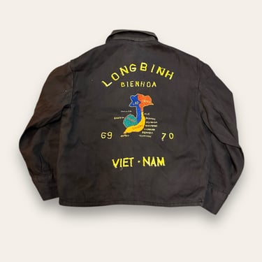 Vintage 1960’s Vietnam Souvenir Cotton Jacket