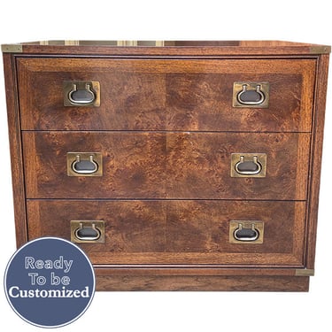 32" Unfinished 3 Drawer Hickory Manufacturing Co. Vintage Dresser #08760