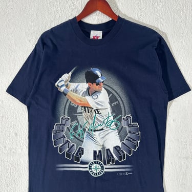 Vintage 1998 Seattle Mariners Edgar Martinez T Shirt Size L