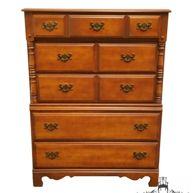 BALLMAN CUMMINGS Fort Smith, AR Solid Hard Rock Maple Colonial Early American 35" Chest of Drawers 102-20 
