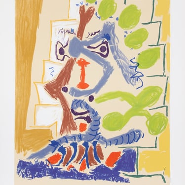 Le Peintre by Pablo Picasso, Marina Picasso Estate Lithograph Poster 