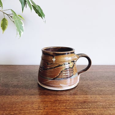 Vintage Ishmael Soto Stoneware Pottery Mug 