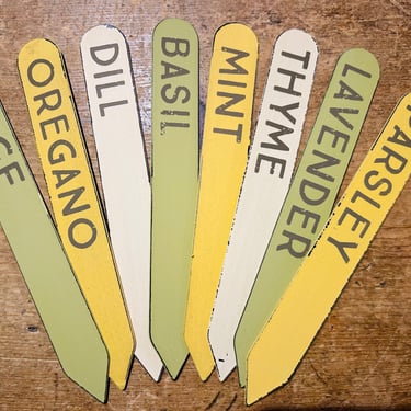 Rustic Herb Markers