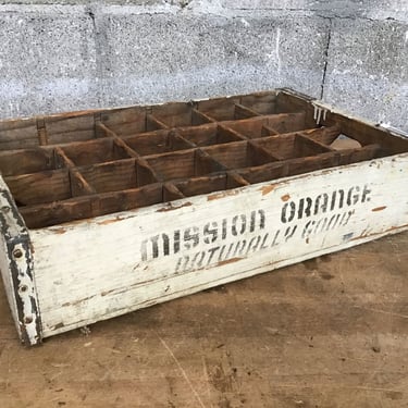 Vintage Orange Soda Crate (Seattle)