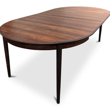 Round Rosewood Table 2 Leaves - 042416