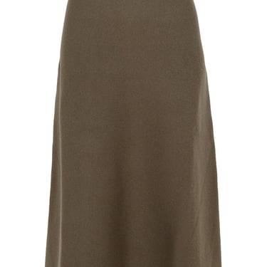 Lanvin Beige Wool Blend Skirt Woman