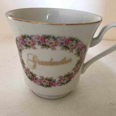 Vintage Porcelain Coffee  Tea Cup  