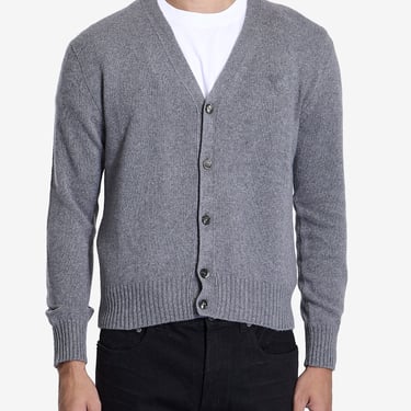 Ami Paris Men Ami De Coeur Cardigan