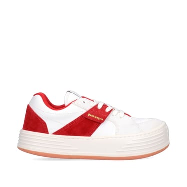 Palm Angels Leather Logo Sneakers Men