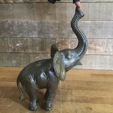 Brass Elephant Sculpture (Tacoma)