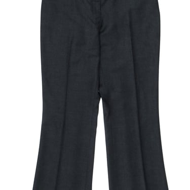 Chanel - Grey Tailored Bootcut Pant Sz 12