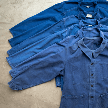 Vintage European Workwear Chore Jacket - Indigo