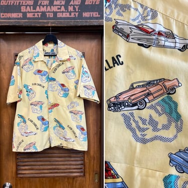 Vintage 1980's “Vision Street Wear” AOP Skull Print