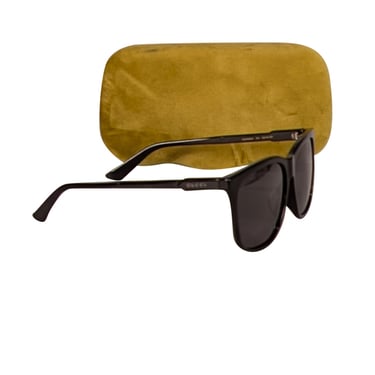 Gucci - Black Square Sunglasses
