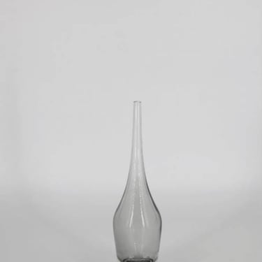 Vintage Mid Century Scandinavian Modern Glass Vase, 1960s 