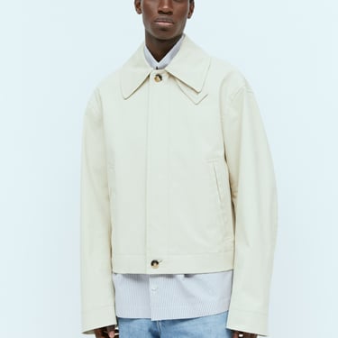 Bottega Veneta Men Canvas Blouson Jacket