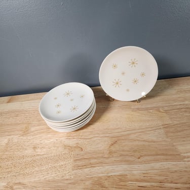 One Royal China Star Glow Bread Plate Multiples Available 