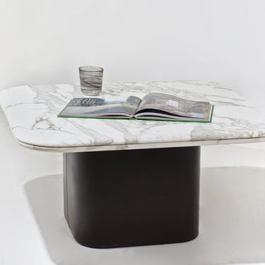 Carrara Marble Coffee Table 