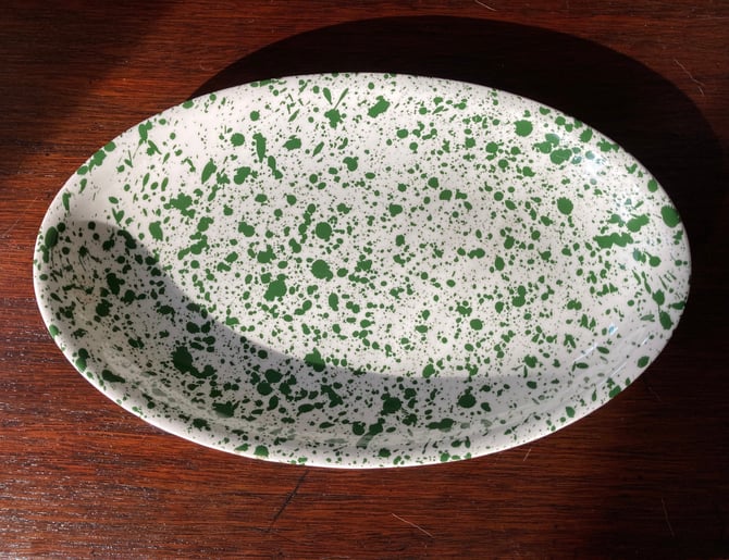 Paden City Pottery Small Oval Dish by RavenPearVintage