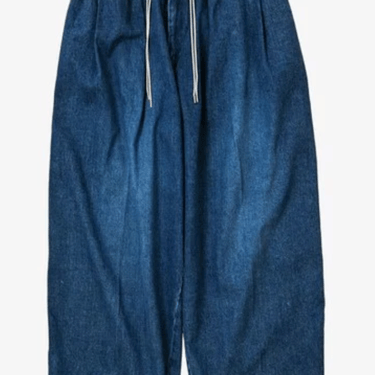 Sillage Circular Pants, Denim Damaged