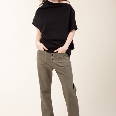 Canvas Rikki Pant in Army