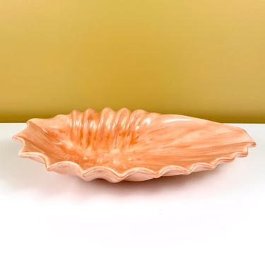 Long Pink Shell Bowl 