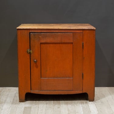 Early-Mid 19th c. Primitive Farmhouse Cabinet c.1820-1840