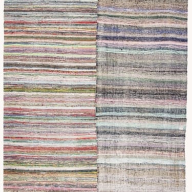 District Loom Vintage Turkish Rag Area Rug No. 82 | 10'5 x 12'2