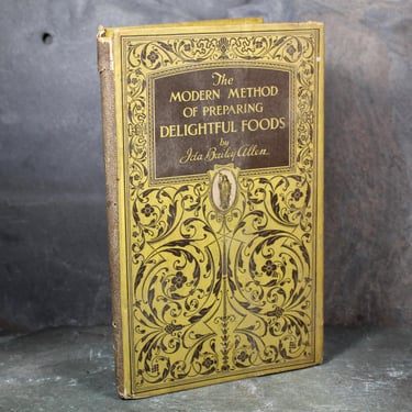 FOR CORN LOVERS! The Modern Method of Preparing Delightful Foods by Ida Bailey Allen | 1926 Antique Corn Cookbook | Bixley Shop 