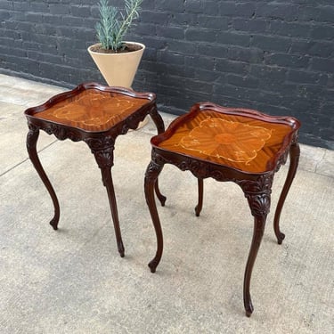 Pair of Antique Mahogany End / Side Tables, c.1950’s 
