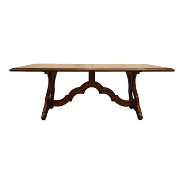 Theodore Alexander Transitional Burl Wood Dining Table