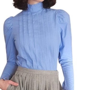 Chemisier Ellen Ashley En Soie 100% Aqua - Femme Taille L - Encolure Bateau