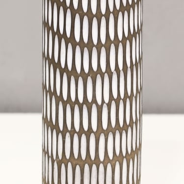 Ingrid Atterberg Ceramic Vase Model Negro Produced by Upsala Ekeby in Sweden