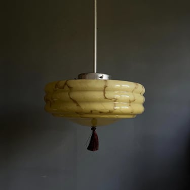 Vintage Pendant Light from the 30s /  Art Deco Pendant Light / Art Deco Light / 