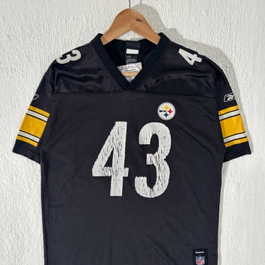 Y2k Troy Polamalu Pittsburgh Steelers NFL Reebok Jersey Size XL