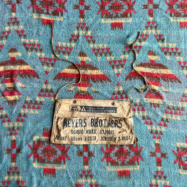 Vintage Meyers Bros Lumber Nail Apron Scioto Mills, IL 
