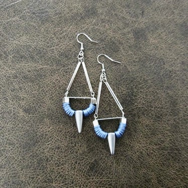 Unique mid century modern dangle earrings 333 