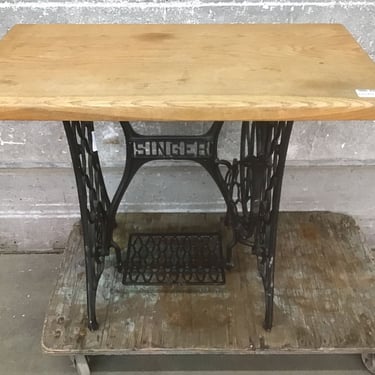 Reclaimed Singer Sewing Side Table (Seattle)