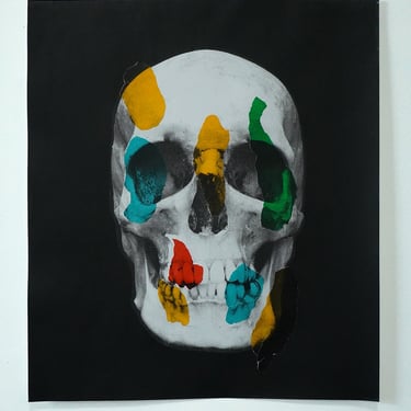 Skull Collage' (Signed)