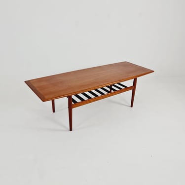 Danish Teak Coffee Table by Grete Jalk for Glostrup Møbelfabrik, 1960s 